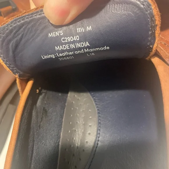 Cole Haan Men’s Wagner Brown Loafers 11 1/2 M - Picture 4 of 11